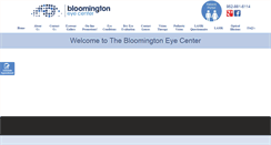 Desktop Screenshot of bloomingtoneyecenter.com